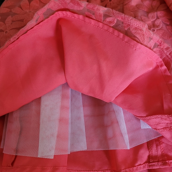 Little Angel's sz 7 orange formal dress - Picture 7 of 7